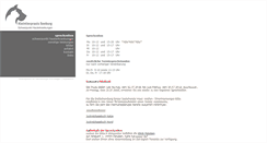 Desktop Screenshot of kleintierpraxis-seeburg.de